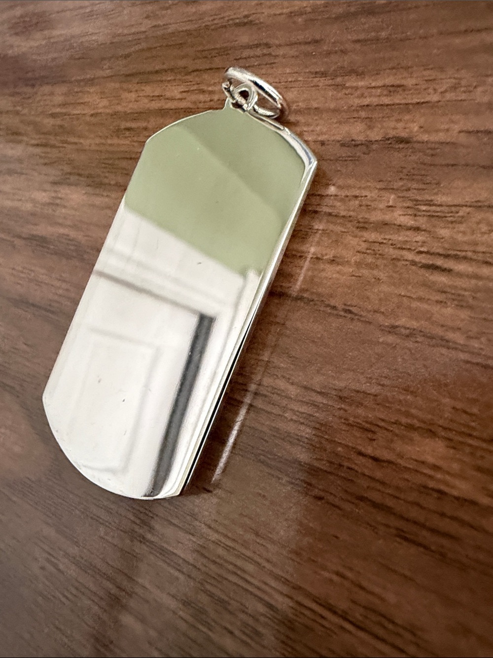 G-Unit engraved and chrome enamel photo pendant - Picture 3 of 4